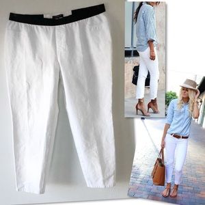 Lafayette 148 New York Pants - LAFAYETTE 148 NEW YORK WHITE CROPPED PANTS SZ 2X Lafayette 148 New York Pants - LAFAYETTE 148 NEW YORK WHITE CROPPED PANTS SZ 2X